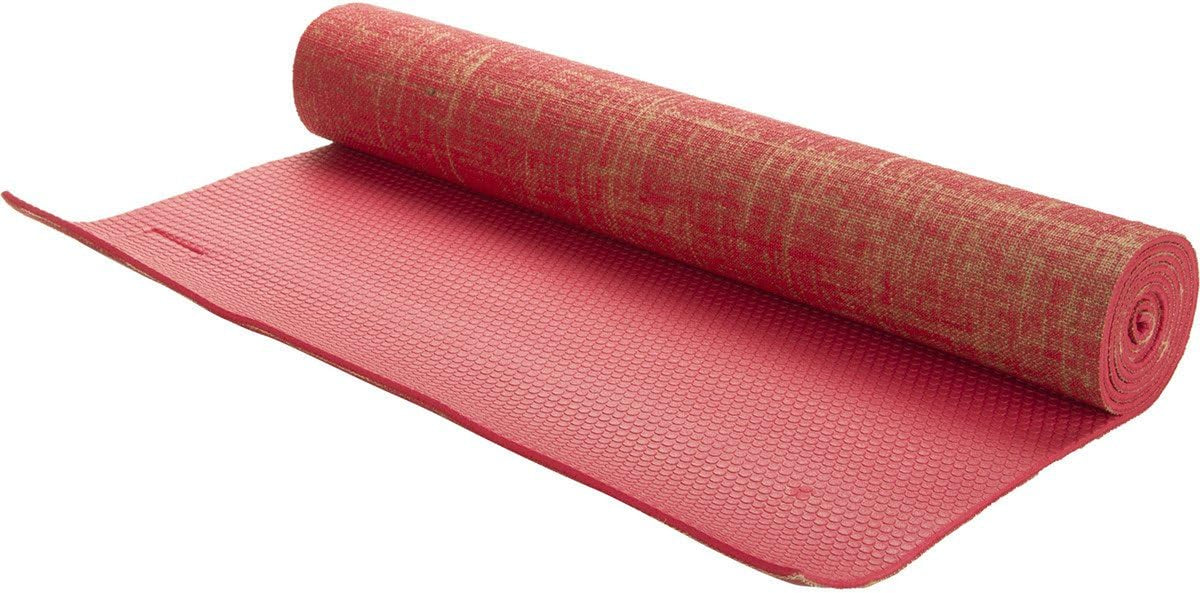 Maji Sports Jute Premium Eco Yoga Mat + Foot Massager (7.5Cm X 17.5Cm)