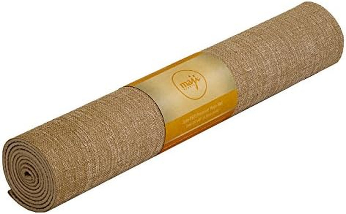 Maji Sports Jute Premium Eco Yoga Mat + Foot Massager (7.5Cm X 17.5Cm)